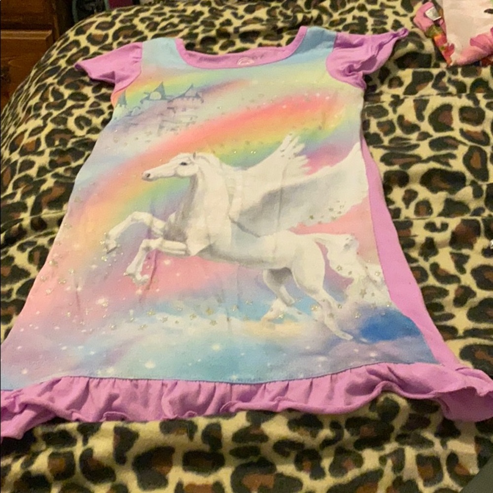 A unicorn nightgown